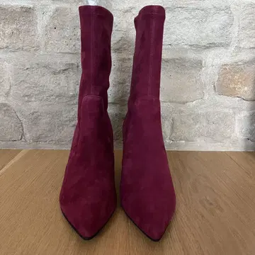 Stuart weitzman 여성용 스웨이드 부츠 26.5cm