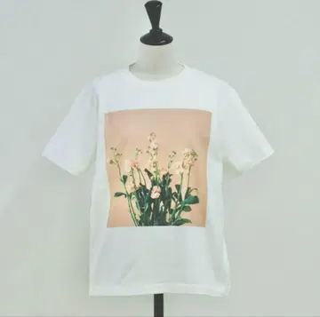 OHGA 플라워 T셔츠 FREE 사이즈