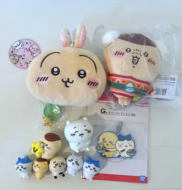 치이카와 (먼작귀) 봉제 인형 마스코트 세트