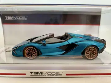 TSM 1/43 람보르기니 시안 로드스터 Blu Uranus