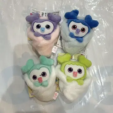 TWICE LOVERYS GiGO 한정판 싸개 마스코트 4세트