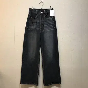 택 포함 Louere 하이웨스트 스트레이트 데님 사이즈 SS