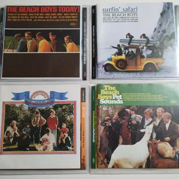 The Beach Boys 비치 보이즈 CD 4장 8 타이틀