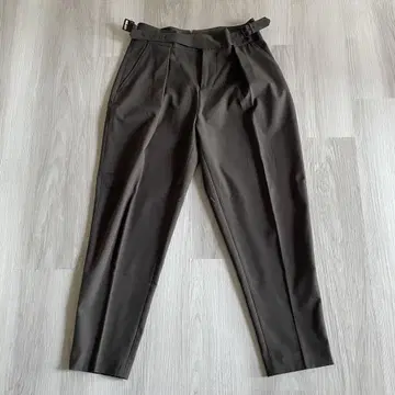 JOSEPH HOMME 다크 그레이 슬랙스 허리 조절 가능