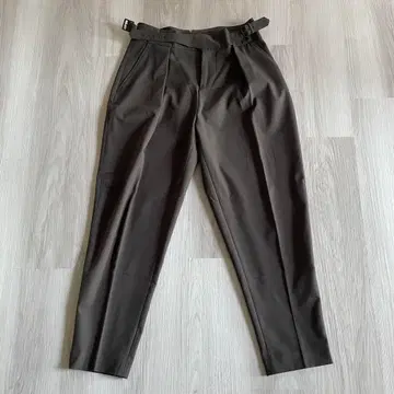 JOSEPH HOMME 다크 그레이 슬랙스 허리 조절 가능