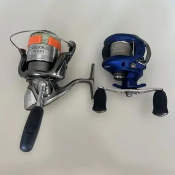 TWIN POWER 4000 & AGGREST 낚시릴 세트
