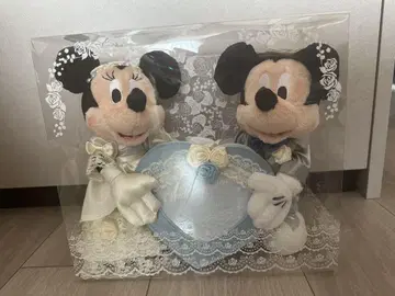 미키 미니 웨딩 봉제인형