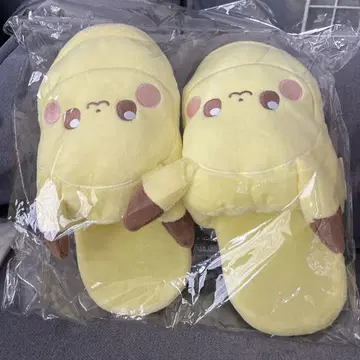 포켓피스 땡큐마트 피카츄 슬리퍼 포켓몬 룸슈즈