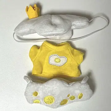 15cm, 20cm 봉제인형용 옷 계란