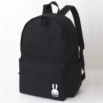 CUNE 토끼 와펜 포함 빅 백팩 미니미니 러버 참 포함