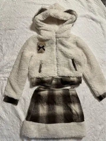 곰돌이 귀 코튼 자켓