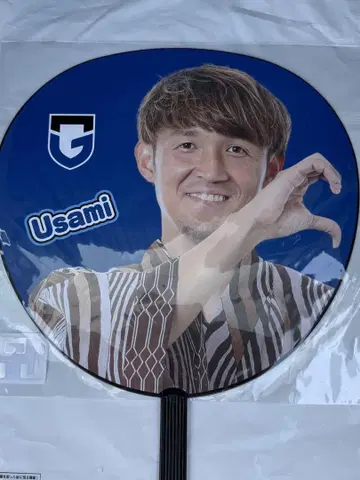 감바 오사카 우사미 타카시 점보 부채