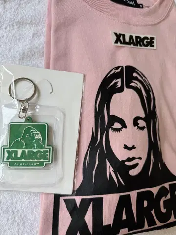 Xlarge x Xgirl 썸머 소닉 2025 T셔츠 키링 스티커