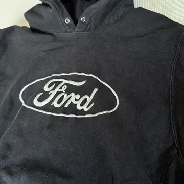 Ford 후드티 자수 90년대 M 리버스 위브 후디 포드
