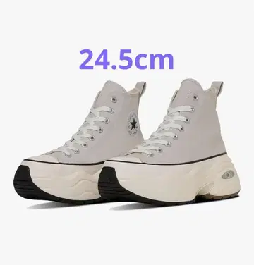 컨버스 통굽 24.5 CONVERSE 서지 트레이너 하이 MST.GRY