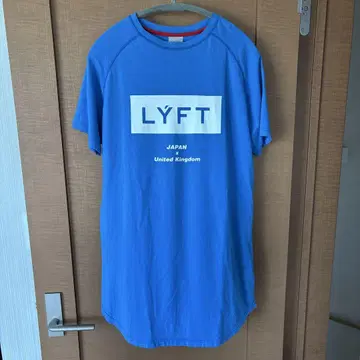 LYFT 블루 반팔 티셔츠 리프트
