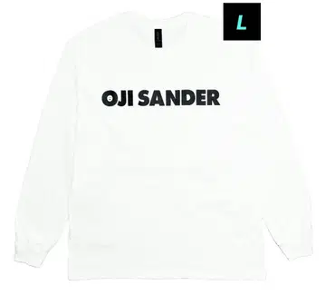 JIL SANDER 패러디 롱 슬리브 OJI SANDER 화이트 L