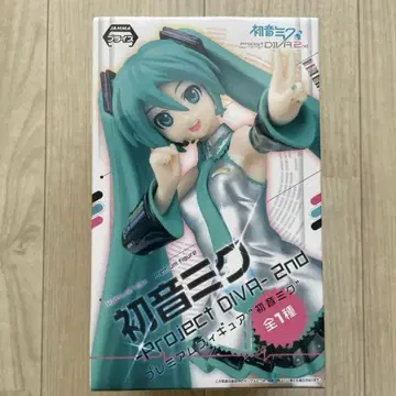 미개봉 하츠네 미쿠 Project DIVA 2nd 프리미엄 피규어