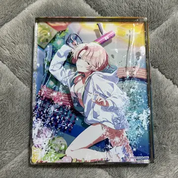 학마스 아리무라 마오 너와 세미 블루 아크릴 블록