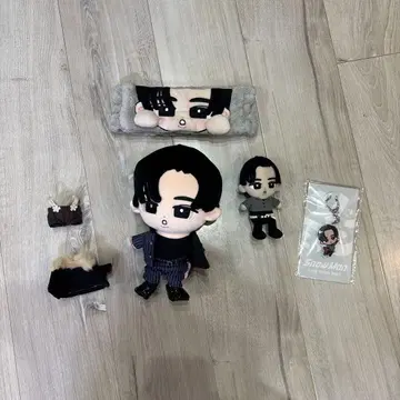메구로 렌 봉제 인형 & 헤어밴드 & 키링 세트