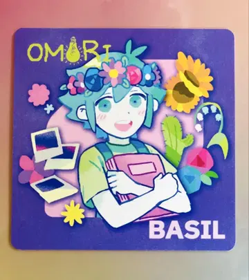 게이머 야키 코스터 OMORI 바질 GIGO