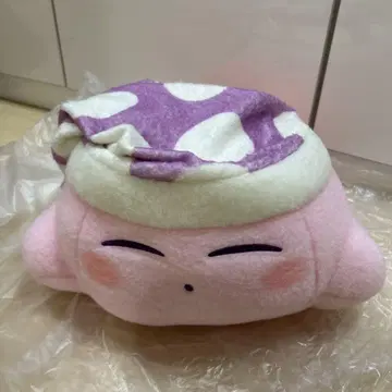 별의 커비 양모 펠트풍 쿨쿨 슬립 BIG 봉제인형