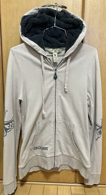 [ Ed Hardy ] 에드 하디 풀 집업 후드티