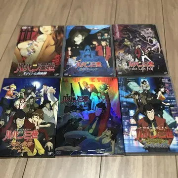 애니메이션 루팡 3세 DVD 6 작품 세트