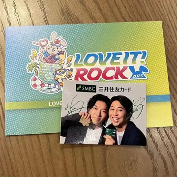 러비트 락 2025 뉴욕 사인 포함 스티커