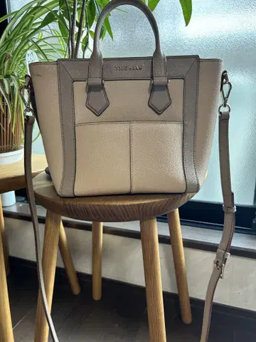 콜한 숄더백