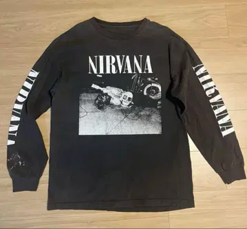 빈티지 너바나 T셔츠 롱T 커트 코베인 90년대 00년대