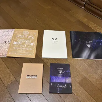 2PM 팜플렛 세트 3점, 낱개 판매 가능