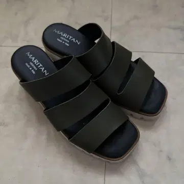 Live + ech 샌들 23.5cm 카키