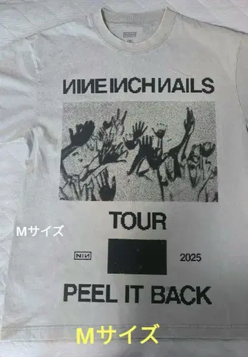Nine Inch Nails TOUR 2025 티셔츠 M 사이즈