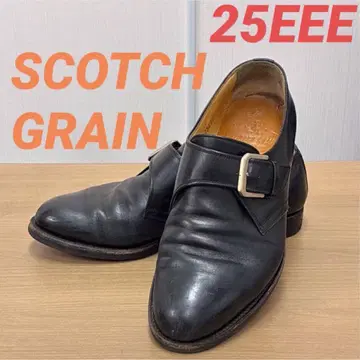 SCOCH GRAIN 스코치그레인 몽크 스트랩 25EEE 가죽 신발