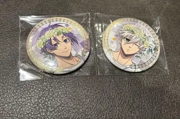 블루 록 flower crown 캔뱃지 나기 세이시로 미카게 레오