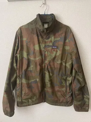 patagonia 카모 패턴 나일론 자켓 S
