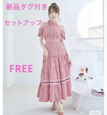 Ros Muse 로제뮤즈 gingham SET UP 택 포함 새상품