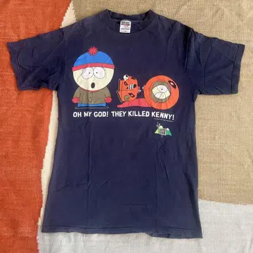 사우스 파크 T셔츠 L used south park 90년대