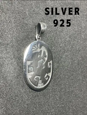 정령 호피족 코코페리 펜던트 탑 실버 925 SILVER 목걸이 w