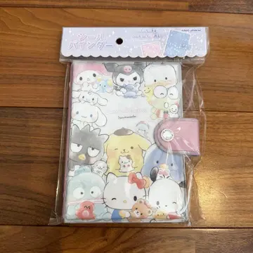 산리오 시마무라 씰 수첩 씰 바인더 다이어리 커스텀 6공 모음