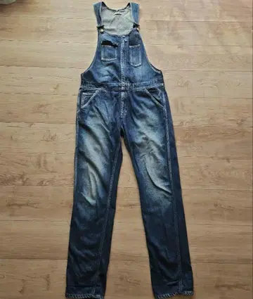 Johnbull 블루 데님 살로펫, 올인원 미품 라인 새상품급