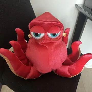 빨간색 문어 봉제 인형 58cm