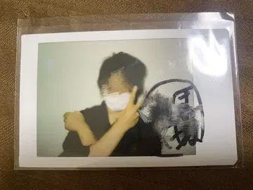 아호노 사카타 토나리노 사카타 폴라로이드 친필 사인