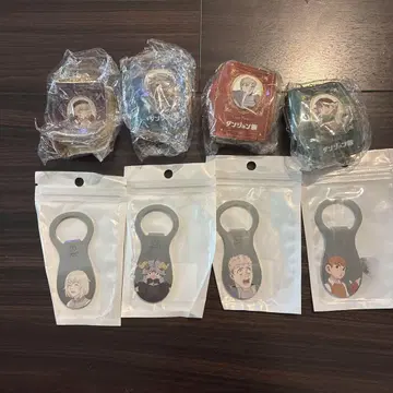 던전밥 메탈 병따개 & 책 모양 미니 파우치 4종 세트