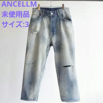 안셀름 SELVEDGE TAPERED 5P DENIM PANTS