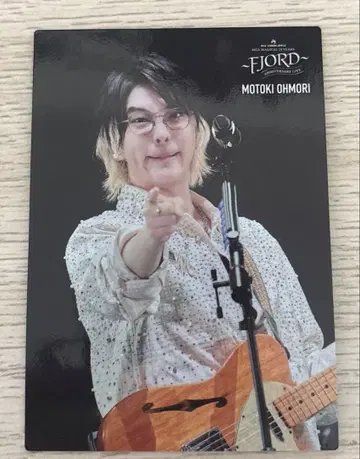 fjord 오오모리 모토키 포토 카드