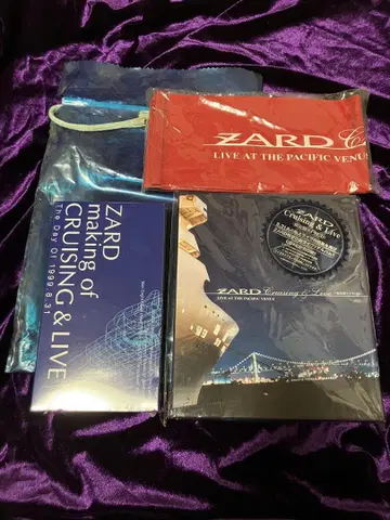 [미개봉] ZARD Cruising & Live 한정판 2CD+VHS