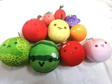 수박 게임풍 볼체인 봉제인형 마스코트 묶음 판매
