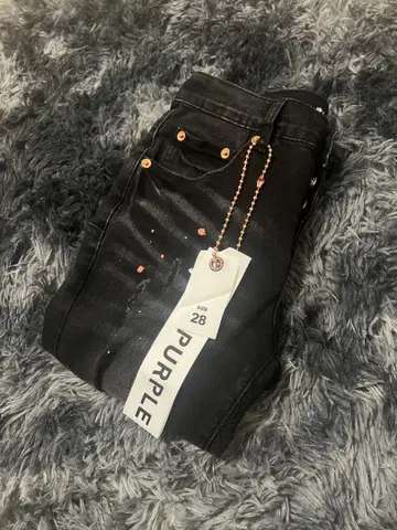 PURPLE BRAND 28 데미지 슬림핏